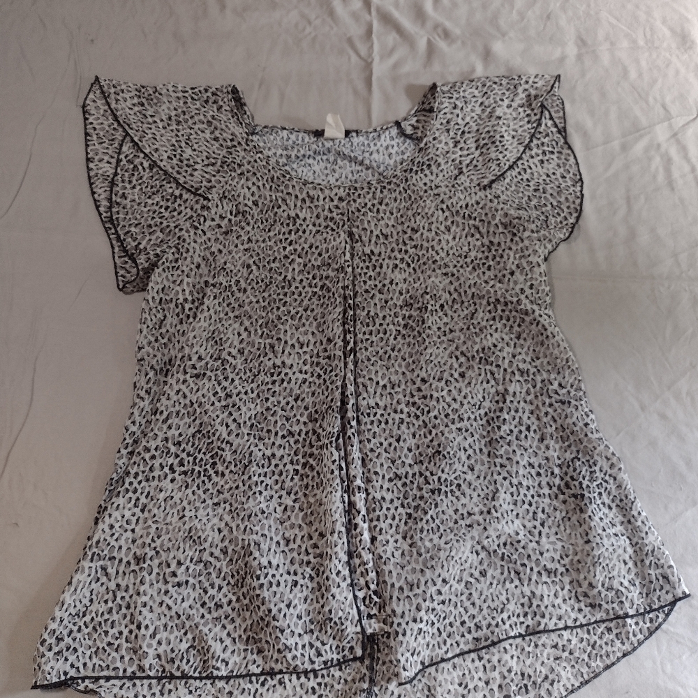 Leopard Print Blouse